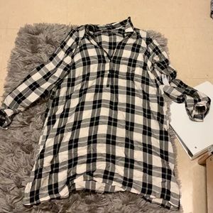 Flannel dress